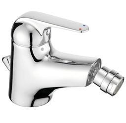 LOKO Single Lever Mono Bidet Mixer, click waste