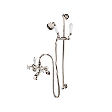 REGENT 4306  Bath Shower Mixer and Slide rail, Wall  unions