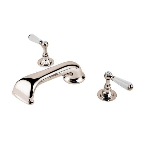 Barber Wilsons RCL3480 China lever Deck Bath Filler, 3 Hole Set 