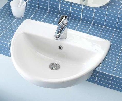 RE4661 RE4662 REFRESH Semi Recessed Basin