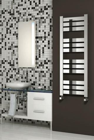 Heated Riva REINA heated Towel Rails & Radiators