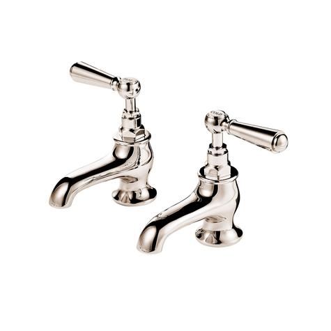 Barber Wilsons RML2134 Metal Lever Bath Pillars, pair