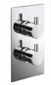 Synergy CV01B Concealed Twin Shower Valve