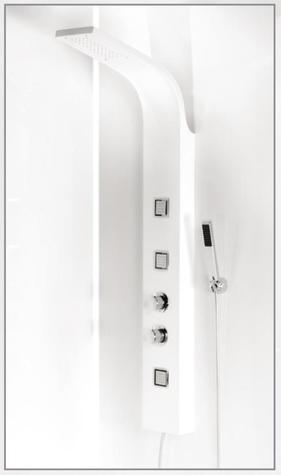 Synergy Aluwhi - LH5210 White Shower Tower