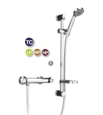 Synergy VM25 Thermostatic Shower Valve and Kit