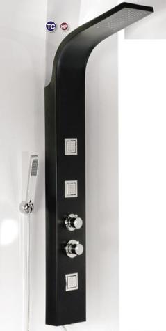Synergy Alubla - LH5219 Black Shower Tower