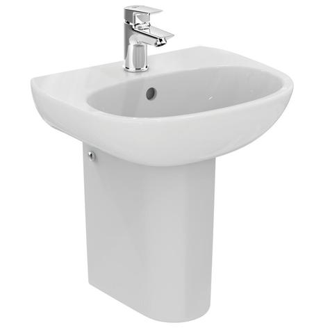 TESI 45cm Cloakroom Basin 1 tap hole