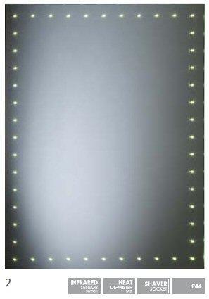 SLE450 INVERT LED Mirror <b> 600x800mm</b>