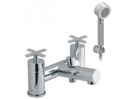  ** 1 remaining  **  VADO VA.TON-130+K-C/P TONIC 2 hole Bath/Shower Mixer