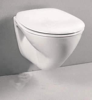 6105/25 ARKITECT Wall Hung WC Pan Short Projection with seat