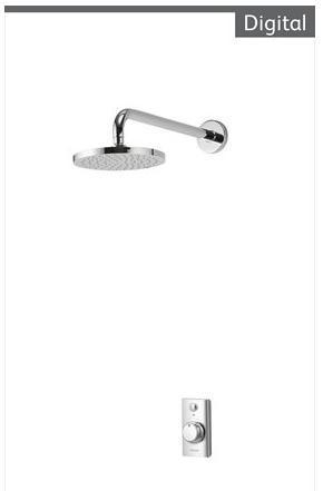 VSDA1BR14 VSDA2BR14 Aqualisa Visage Digital Concealed  Shower with Head Shower