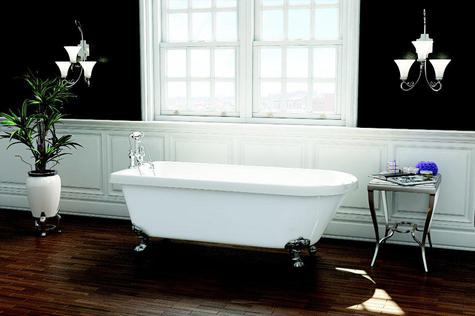 Synergy Cambridge traditional single ended bath, 1470 or 1780mm
