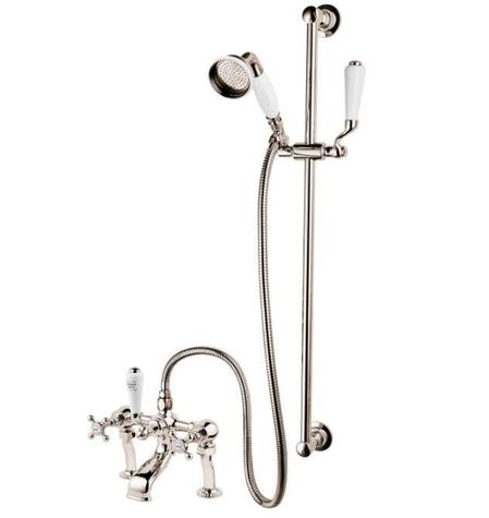 Barber Wilsons REGENT 4305 Bath Shower Mixer Sliderail Pillar unions