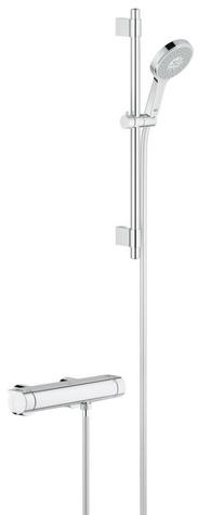 GROHE 34281001 Grohtherm 2000  Thermostatic Shower Mixer exposed with Shower set