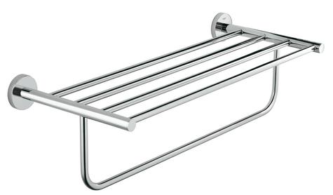 GROHE 40462 BauCosmopolitan multi towel rack 510mm, chrome