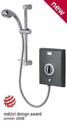 QZE8511 QZE9511 QZE10511 Aqualisa Quartz Electric Shower - graphite 