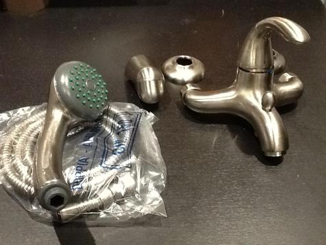 Rudge OPTO OP1820W Single Lever wall or deck mounted Bath/Shower mixer CHROME