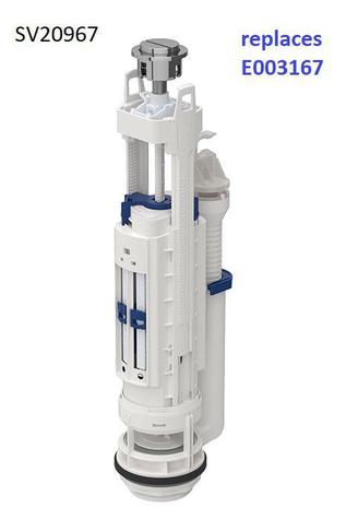 Ideal Standard/Geberit Twico Dual Spülventil E003167 Inkl Taster 146556866016