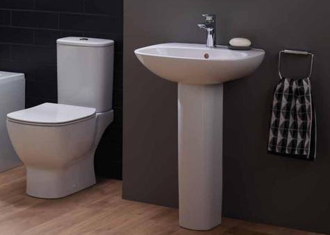 New Year Offer Ideal Standard Tesi Open Cc Wc 45cm Or 55cm Basin
