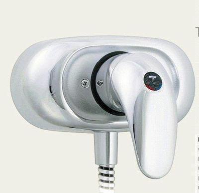 discontinued - A4100AC Trevi BLEND exposed Manual Shower valve WHITE