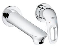 GROHE 19571003  EUROSTYLE Medium 2 hole wall Basin Mixer, loop handle