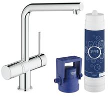 GROHE 31345002 BLUE MINTA PURE Starter Kit C Spout chrome