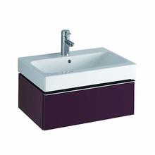 3D 59.5cm Vanity Unit, Alpine White or Plum