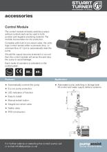 Stuart Turner Control Module 1.5bar in Pressure with built in NRV