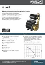 Stuart Turner Kennet Centrifugal Boostamatic Pump K7-2