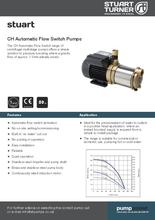 CH Range Centrifugal Automatic Flow Pump 30/40/50/60