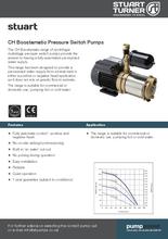 CH Multistage Range Centrifugal Boostamatic Pump 30/40/50/60
