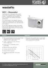 Stuart Turner Wasteflo WC1