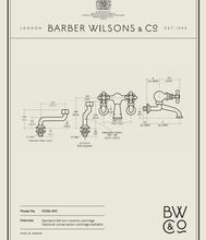 ** 1 only ** Barber Wilsons R3308 REGENT 1900 Bath Filler (Polished chrome)