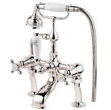 REGENT 4300 Bath/Shower Mixer & Handset, pillar unions