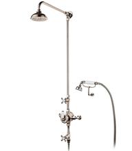 REGENT 5702BA Thermostatic triple control Shower/bath filler - cradle 