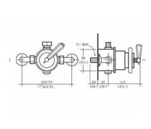 **1 only** Barber Wilsons MCPS53C MASTERCRAFT Thermostatic Shower Valve, Concealed (Polished chrome)