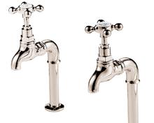 Barber Wilsons 260-6 REGENT basin bib taps (pair) with 6 inch stands