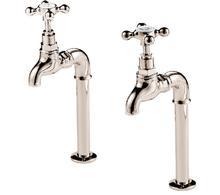 Barber Wilsons 260-8 REGENT basin bib taps (pair) with 8 inch stands