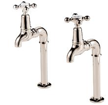 Barber Wilsons 260-8 REGENT basin bib taps (pair) with 8 inch stands