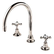 Barber Wilsons  6453 REGENT Basin Mixer, 3 Hole with swan neck