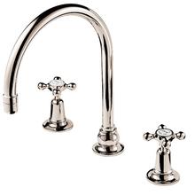 Barber Wilsons  6453 REGENT Basin Mixer, 3 Hole with swan neck