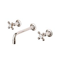 Barber Wilsons R6454 REGENT 3 hole Basin Mixer Wall Mounted 