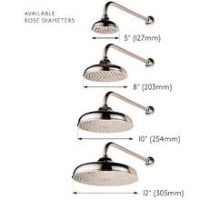 Barber Wilsons REGENT RCL4301 China Lever Bath Shower Mixer with overhead shower