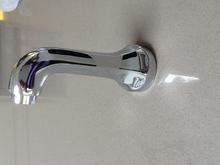  ** 3  available  ** CSS-OU8 COBRA hexagon style wall mounted Bath Spout, chrome