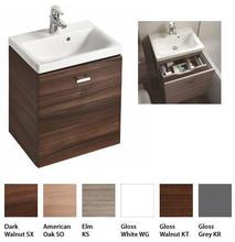 CONCEPT SPACE E0313 550x380mm Wall hung basin unit, 1 drawer