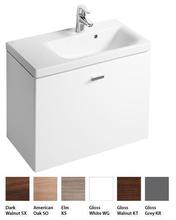 CONCEPT SPACE E0316 E0317 5700x380mm Wall hung  basin unit 1 drawer