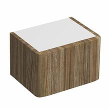 e100 36cm Handrinse Basin Unit, gloss white or ash grey wood