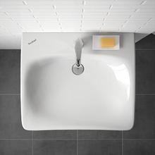 e100 Square Less Able Washbasin 55 or 65cm 1TH
