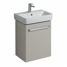 e200 55cm Washbasin Unit, gloss grey or gloss white