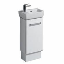 e200 40cm Handrinse Basin 1 taphole, LH or RH tap